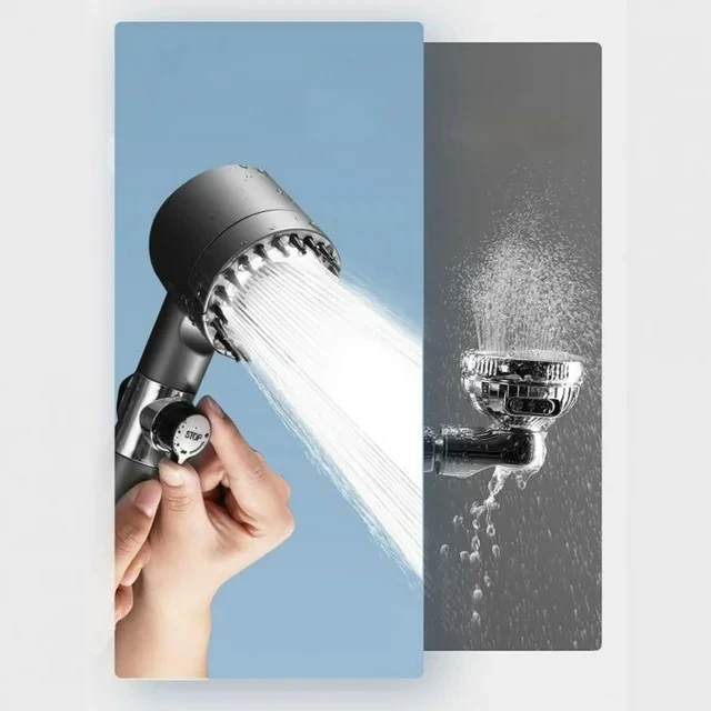 Turbocharged Shower Head