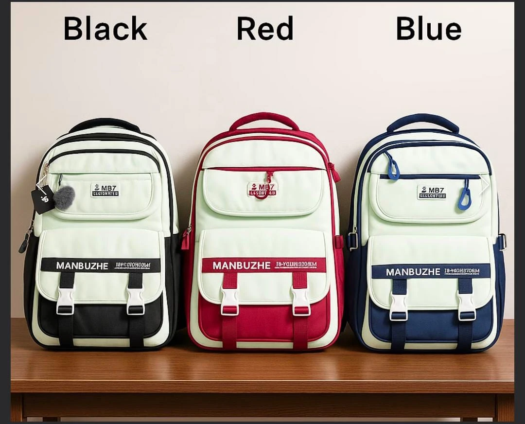 Premium Ergonomic Waterproof Kids School Backpack with Spine Protection & Honeycomb Mesh
